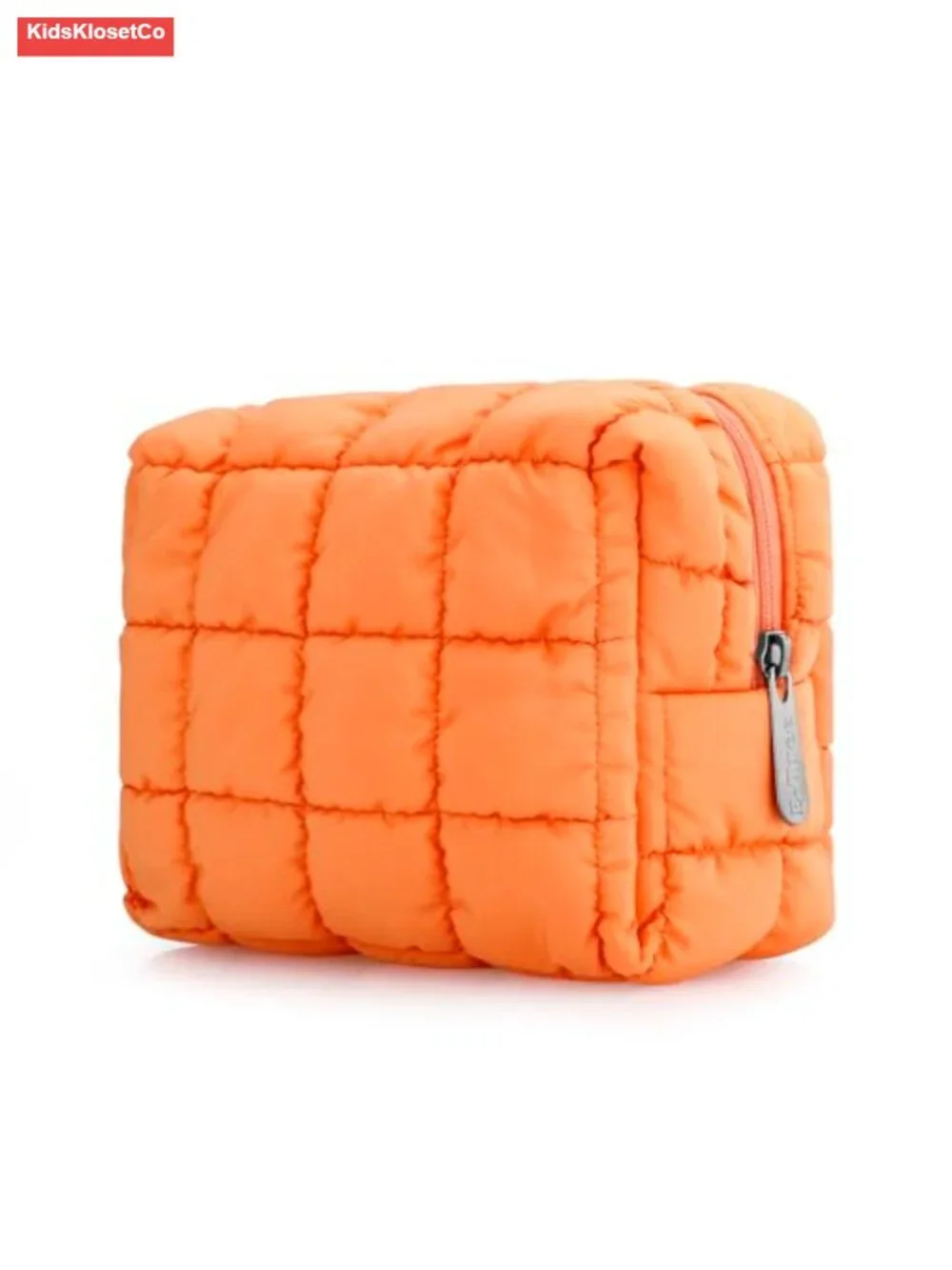 Quilted Cotton Makeup Bag Toiletry Pouch Travel Organizer Zipper Case